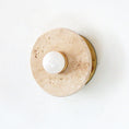Load image into Gallery viewer, Haven Travertine Wall Sconce

