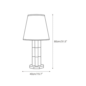 Hawksworth Table Lamp – detail 3 — Dimension drawings 1