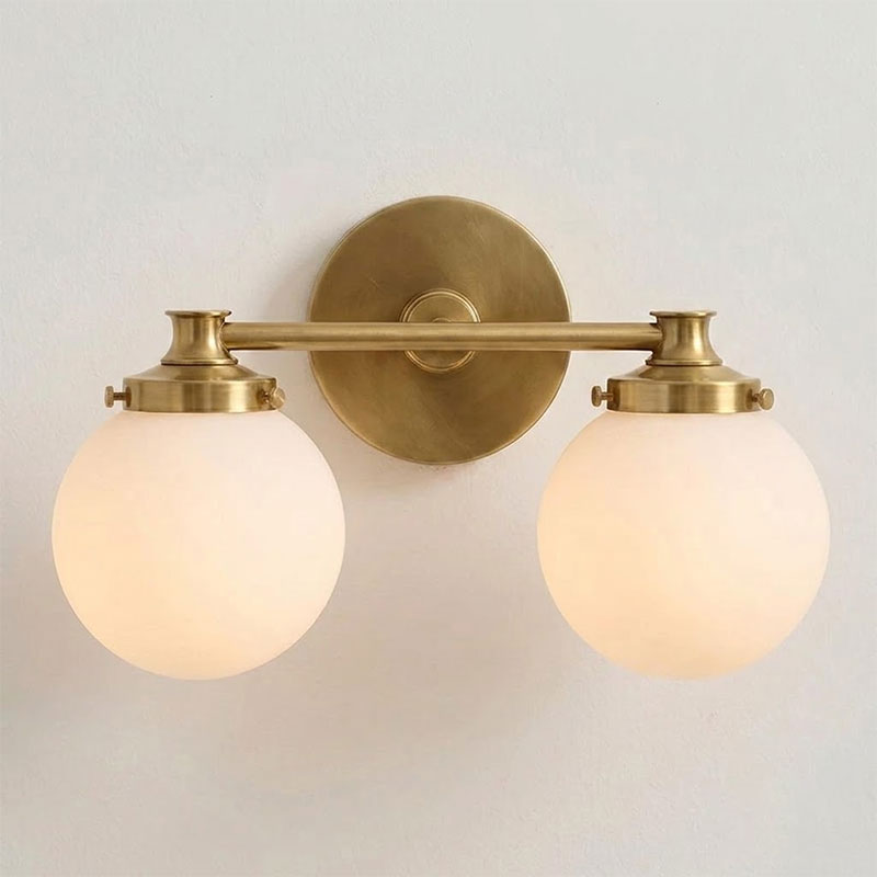 Hayes Glass Ball Wall Sconce