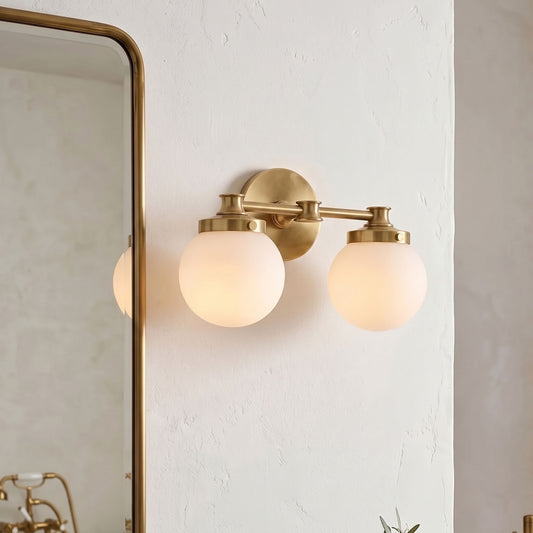 Hayes Glass Ball Wall Sconce