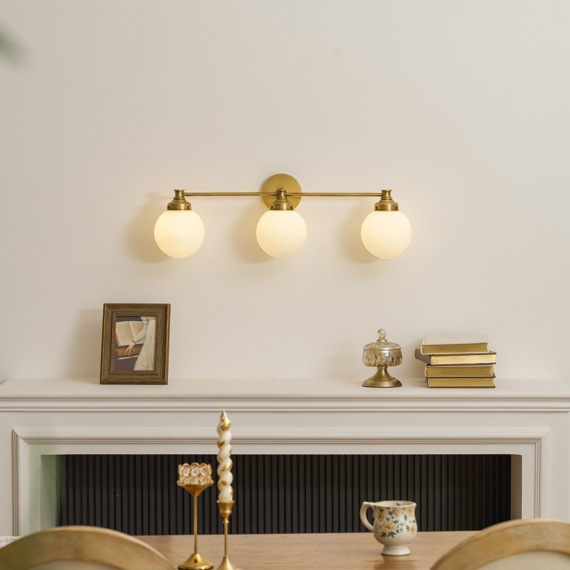 Hayes Glass Ball Wall Sconce