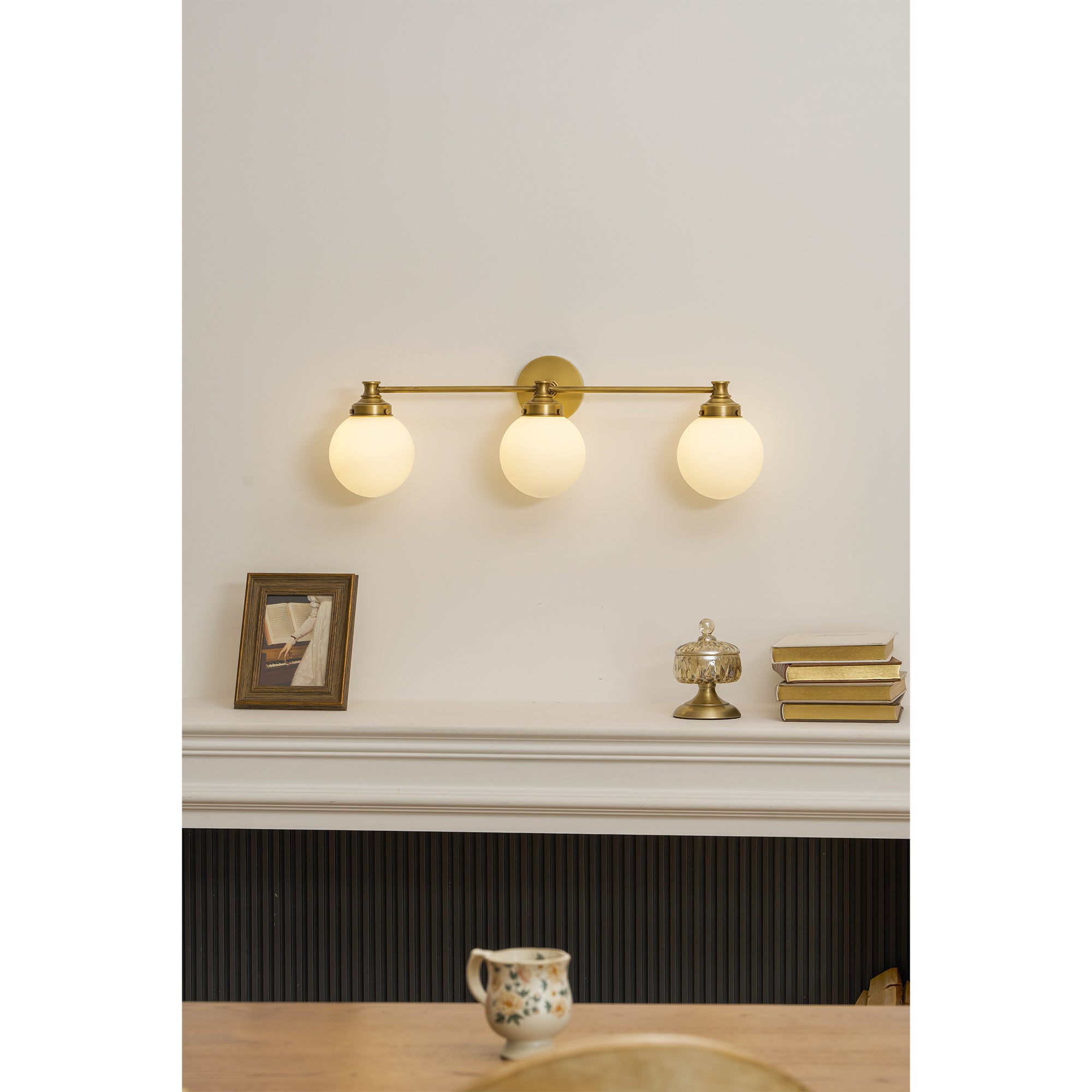 Hayes Glass Ball Wall Sconce