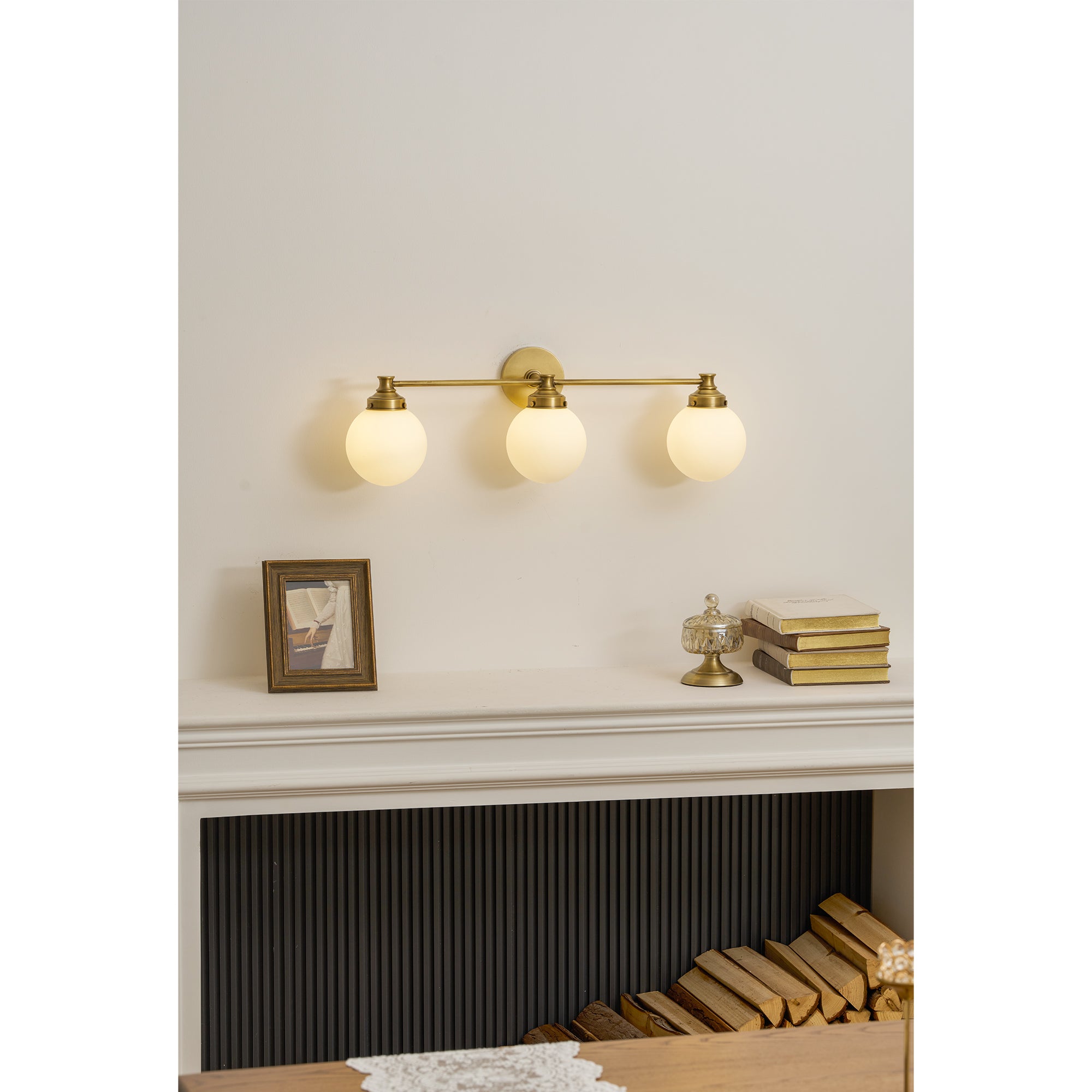Hayes Glass Ball Wall Sconce