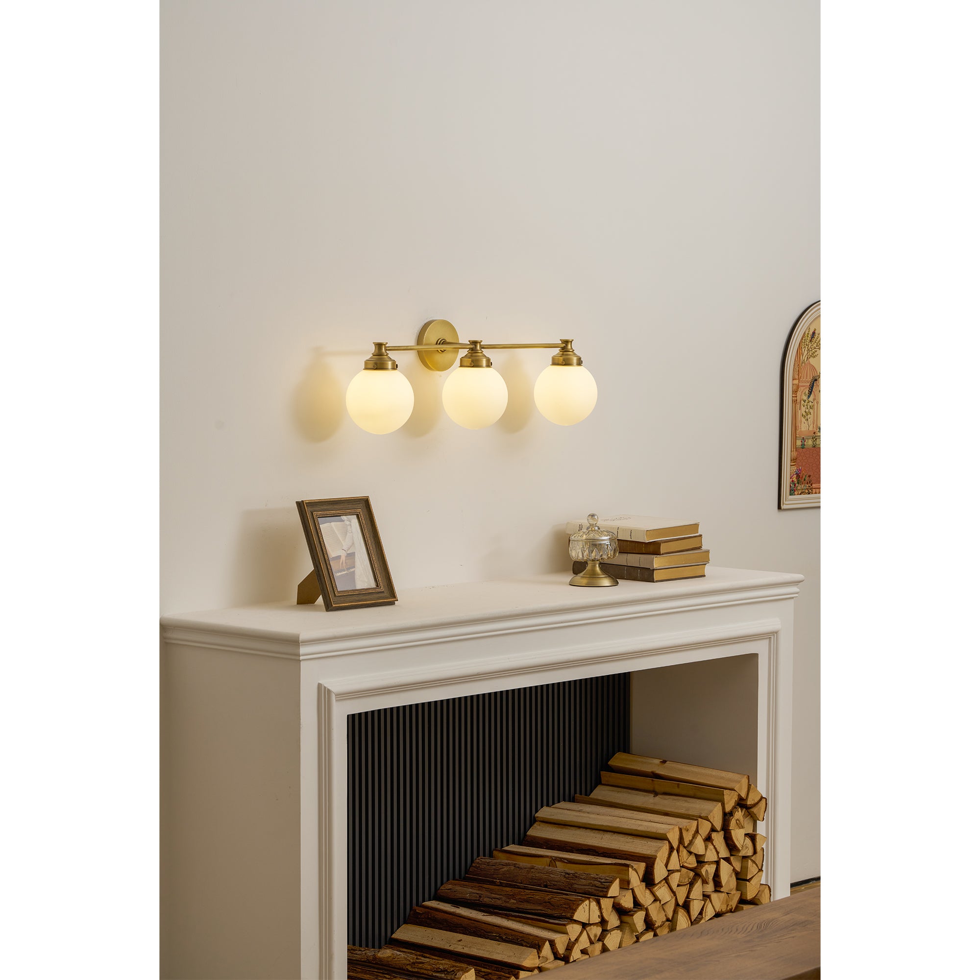 Hayes Glass Ball Wall Sconce
