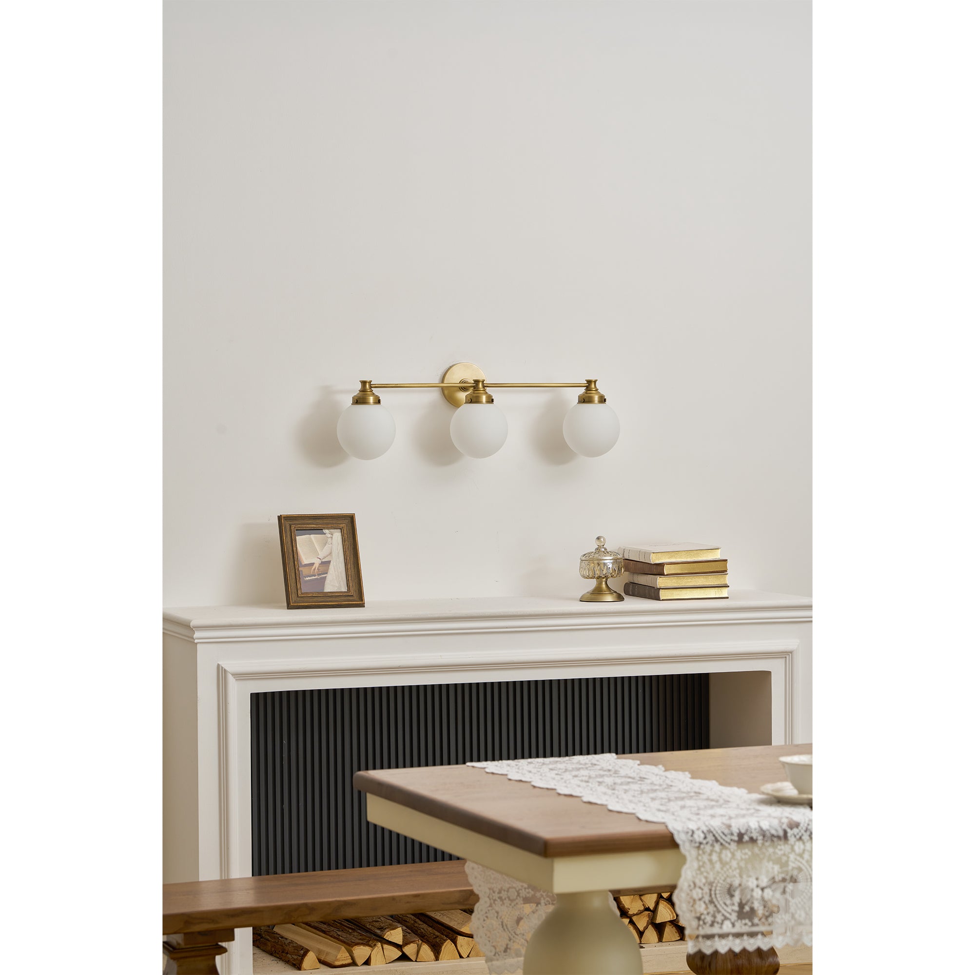 Hayes Glass Ball Wall Sconce