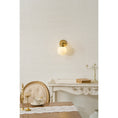 Charger l'image dans la visionneuse de la galerie, Hayes Glass Ball Wall Sconce
