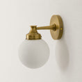 Charger l'image dans la visionneuse de la galerie, Hayes Glass Ball Wall Sconce
