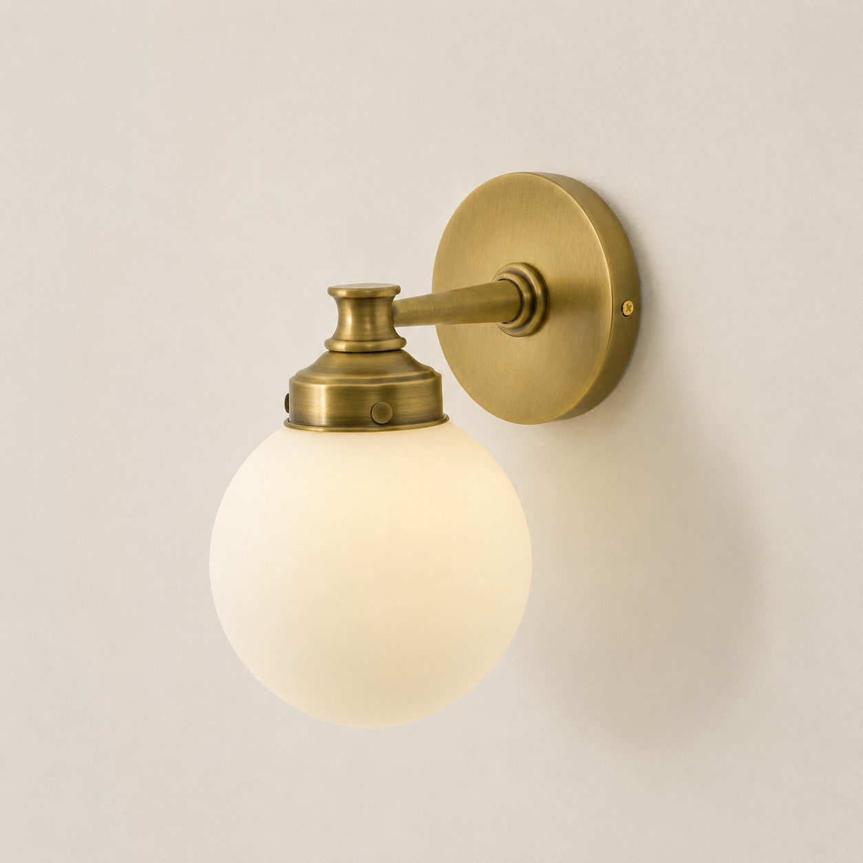 Hayes Glass Ball Wall Sconce
