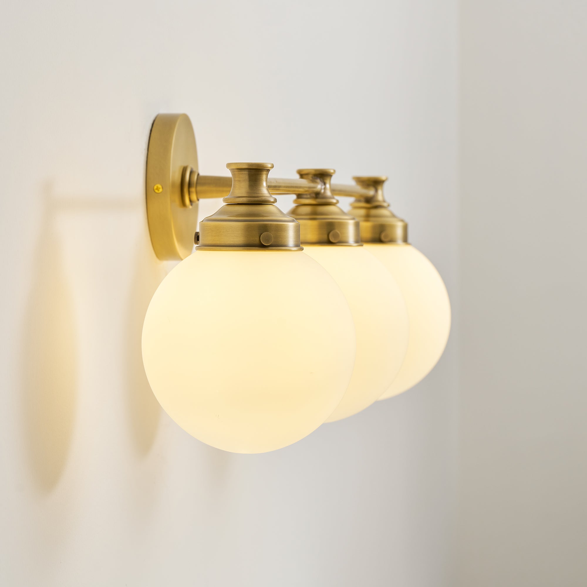 Hayes Glass Ball Wall Sconce