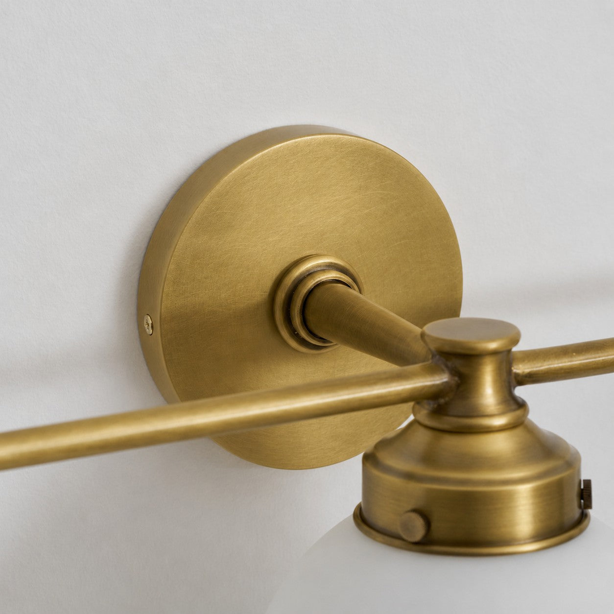 Hayes Glass Ball Wall Sconce