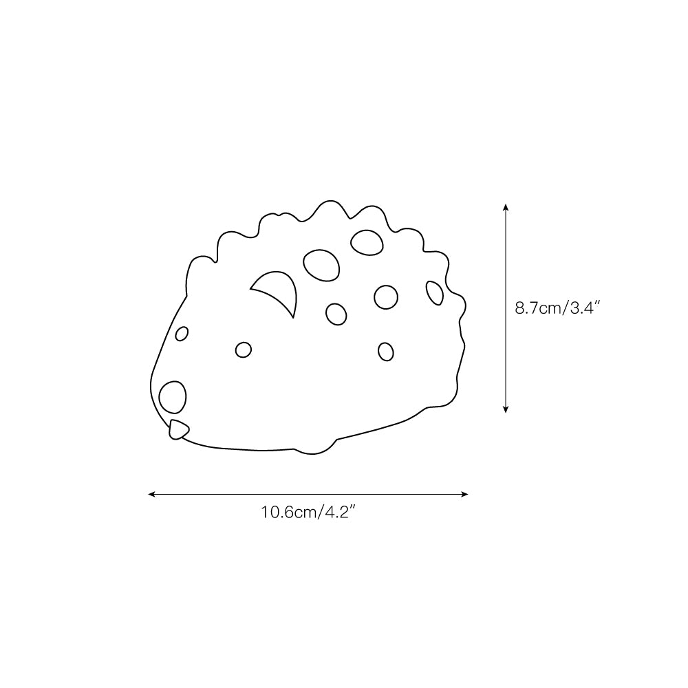 Igel-Nachtlicht mit Zeiteinstellung (eingebaute Batterie)