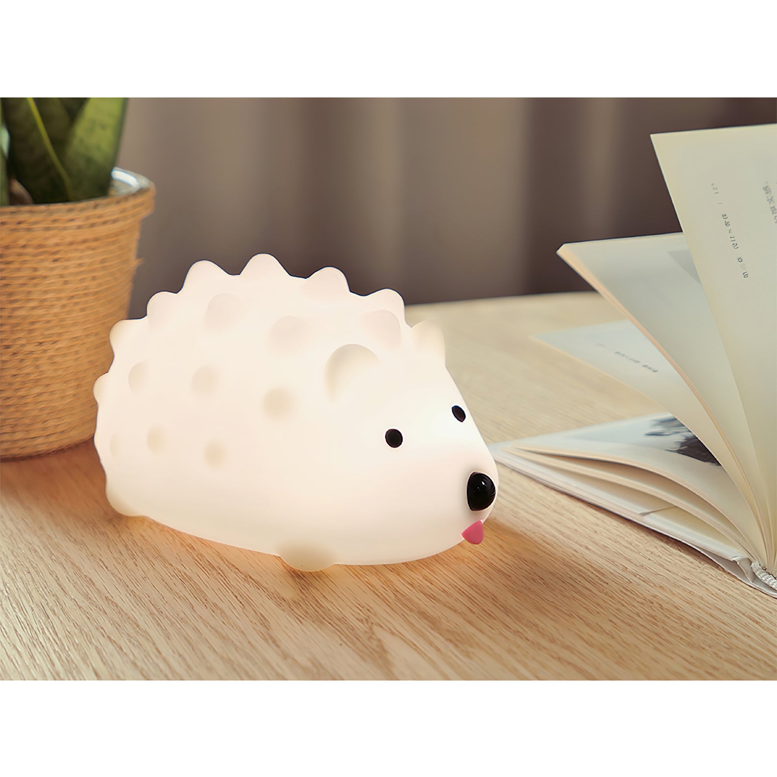 Hedgehog Timing Night Light (built-in battery)