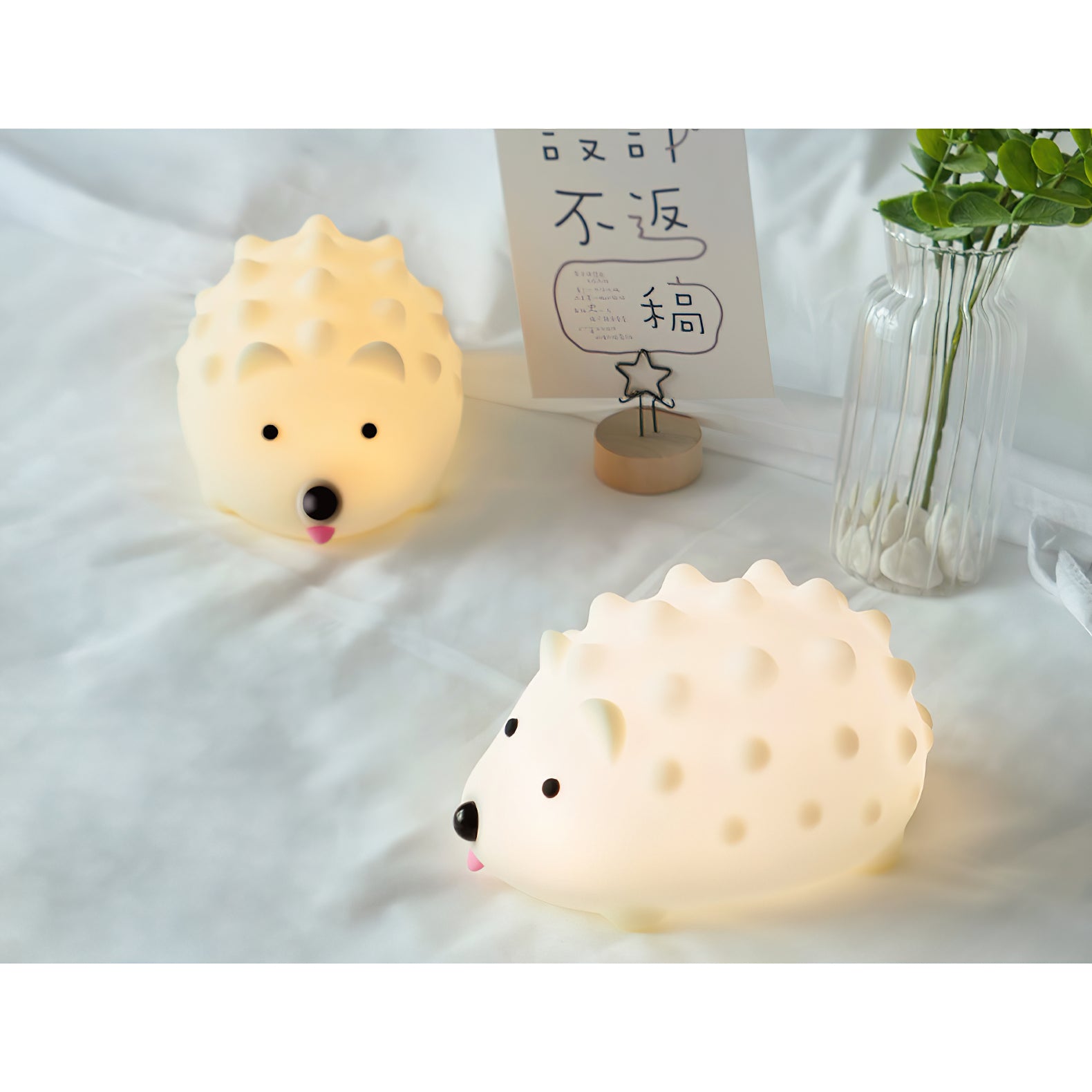 Hedgehog Timing Night Light (built-in battery)