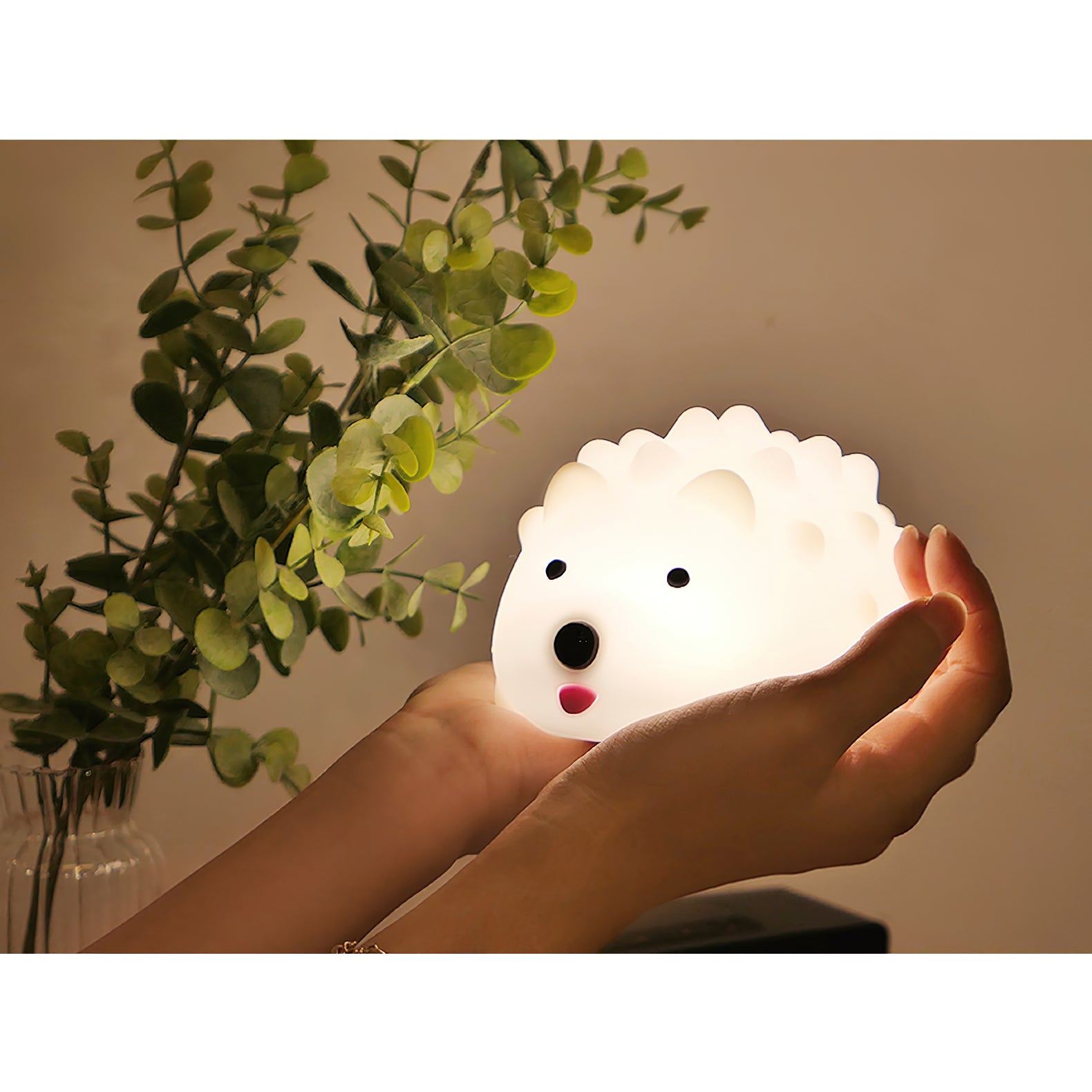 Hedgehog Timing Night Light (built-in battery)