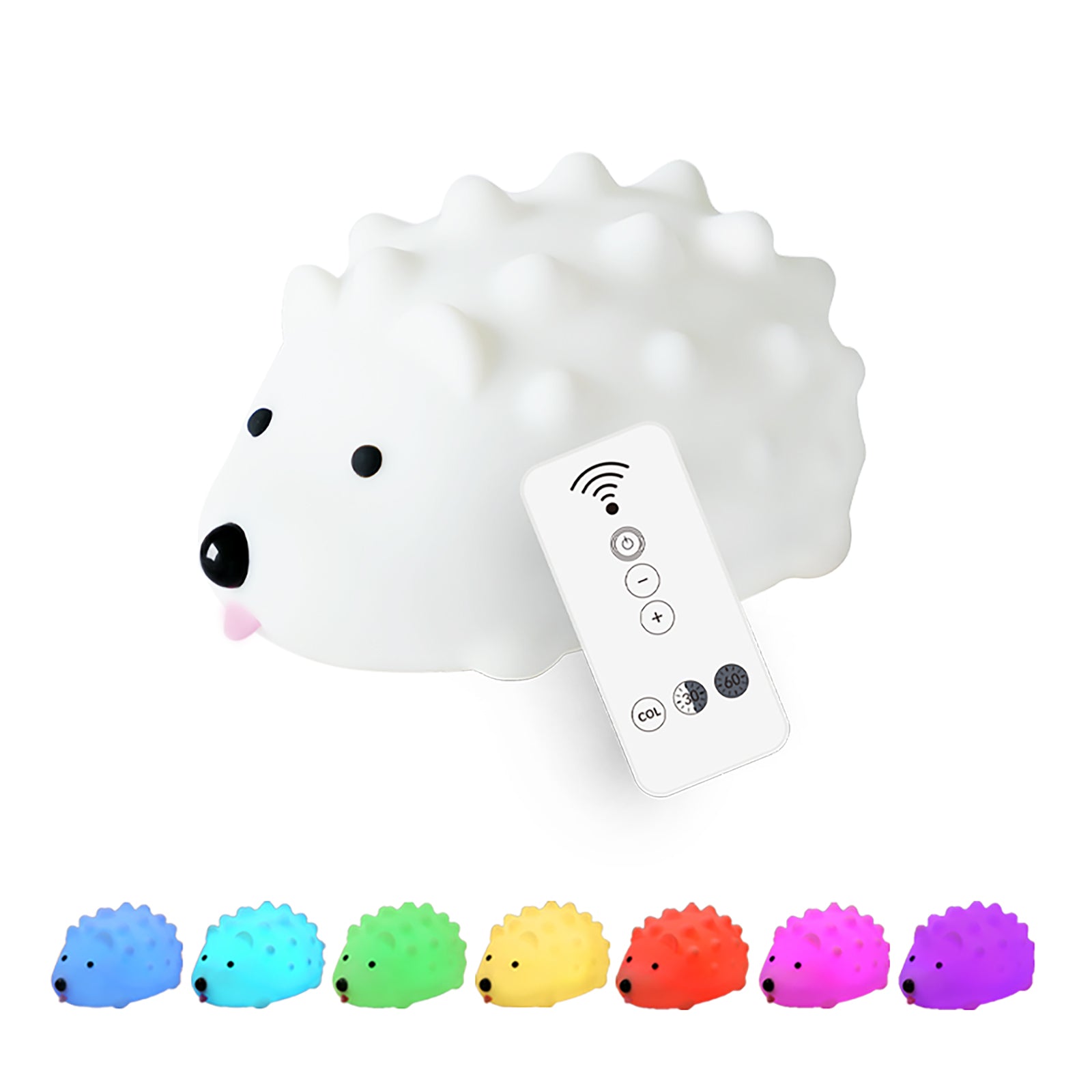 Hedgehog Timing Night Light (built-in battery)