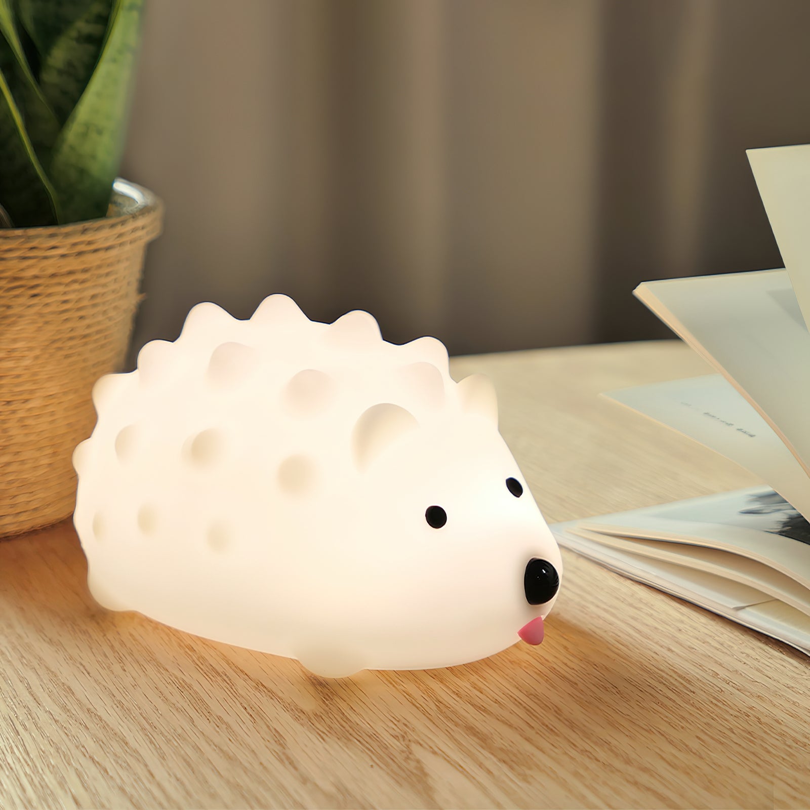 Hedgehog Timing Night Light (built-in battery)