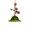 Load image into Gallery viewer, Heirloom Glass Rose Pendant Lamp
