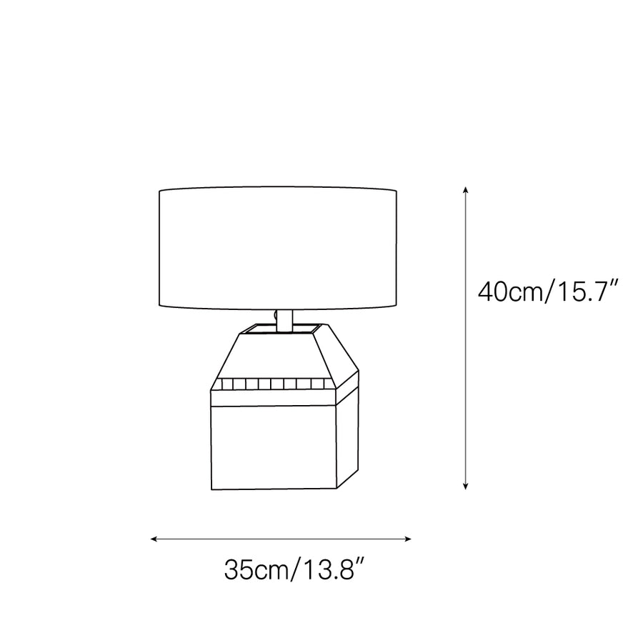 Helena Table Lamp – detail 4 — Dimension drawings 1