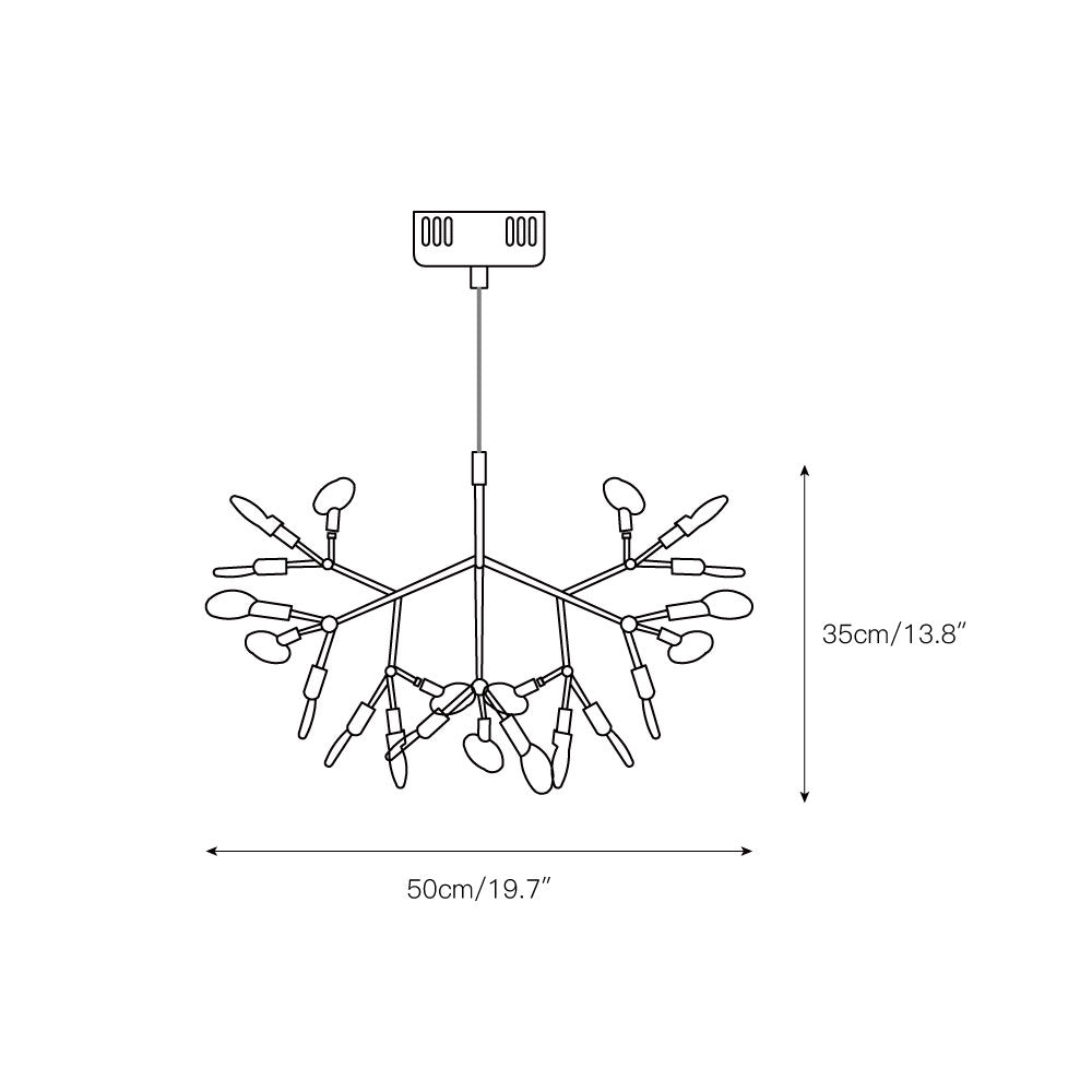 Heracleum Chandelier