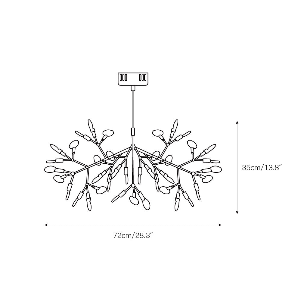 Heracleum Chandelier