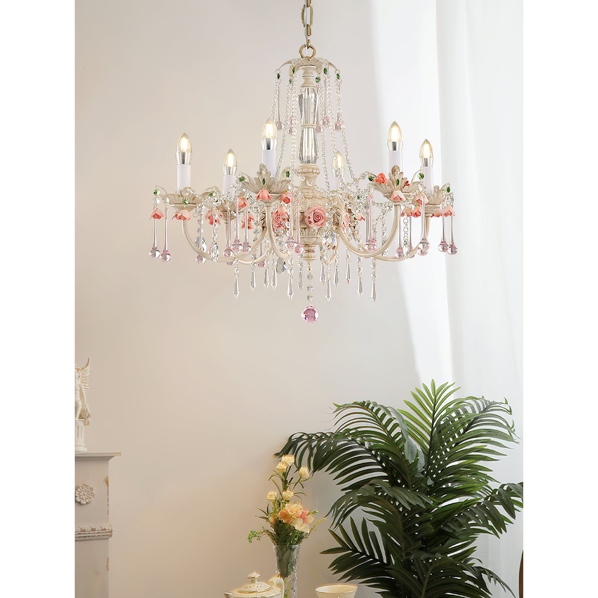 Heritage Rose Chandelier