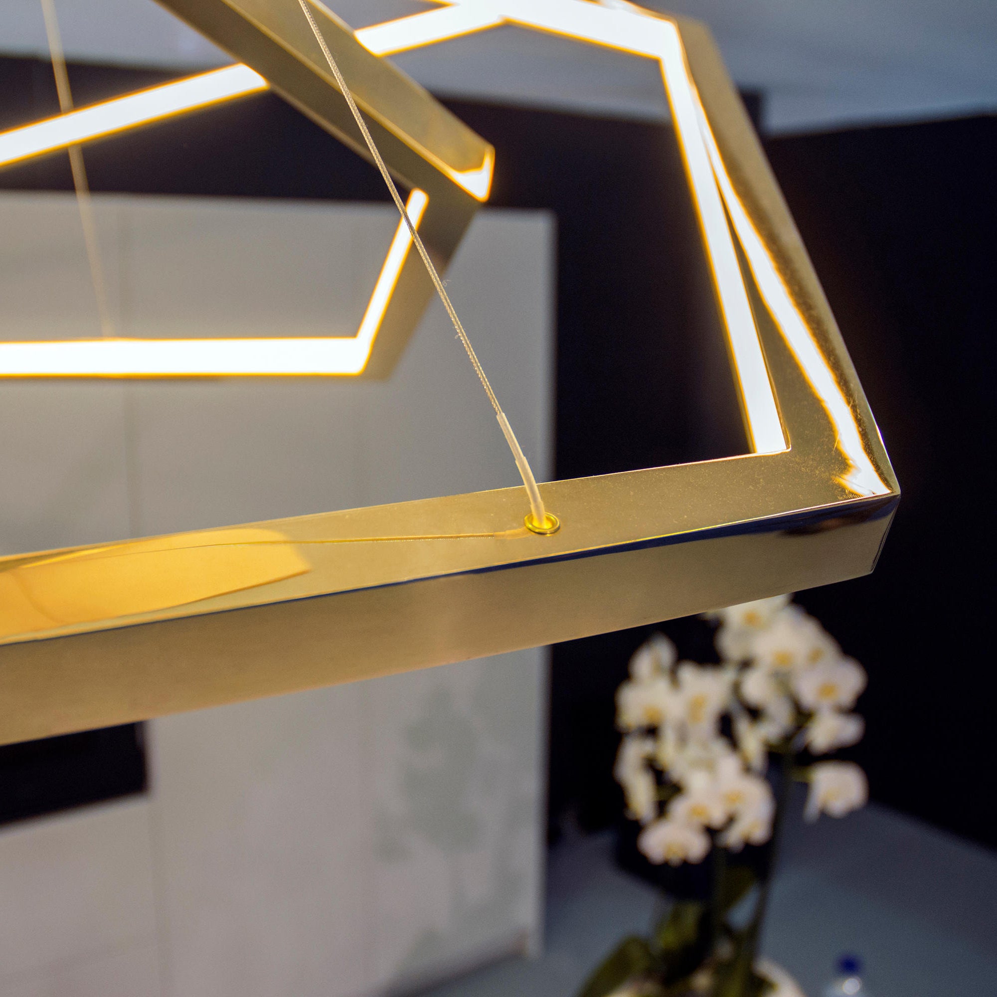 Hexagon Chandelier