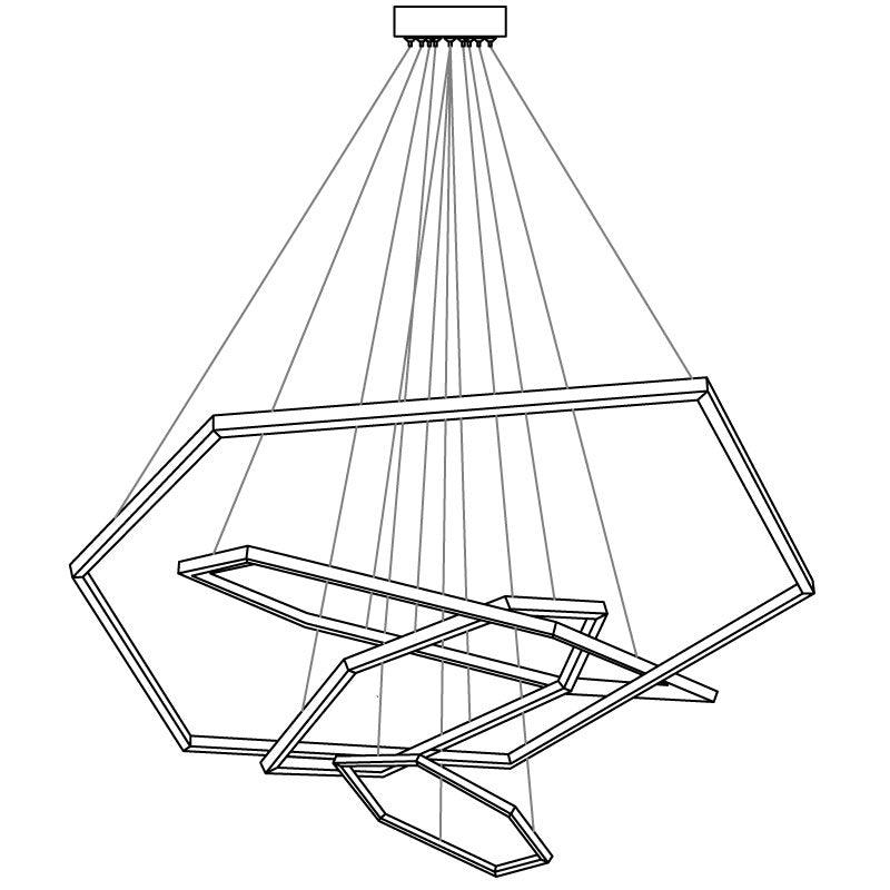 Hexagon Chandelier