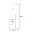 Load image into Gallery viewer, Hillsdale Alabaster Wall Sconce
