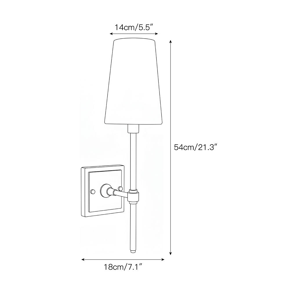 Hillsdale Alabaster Wall Sconce