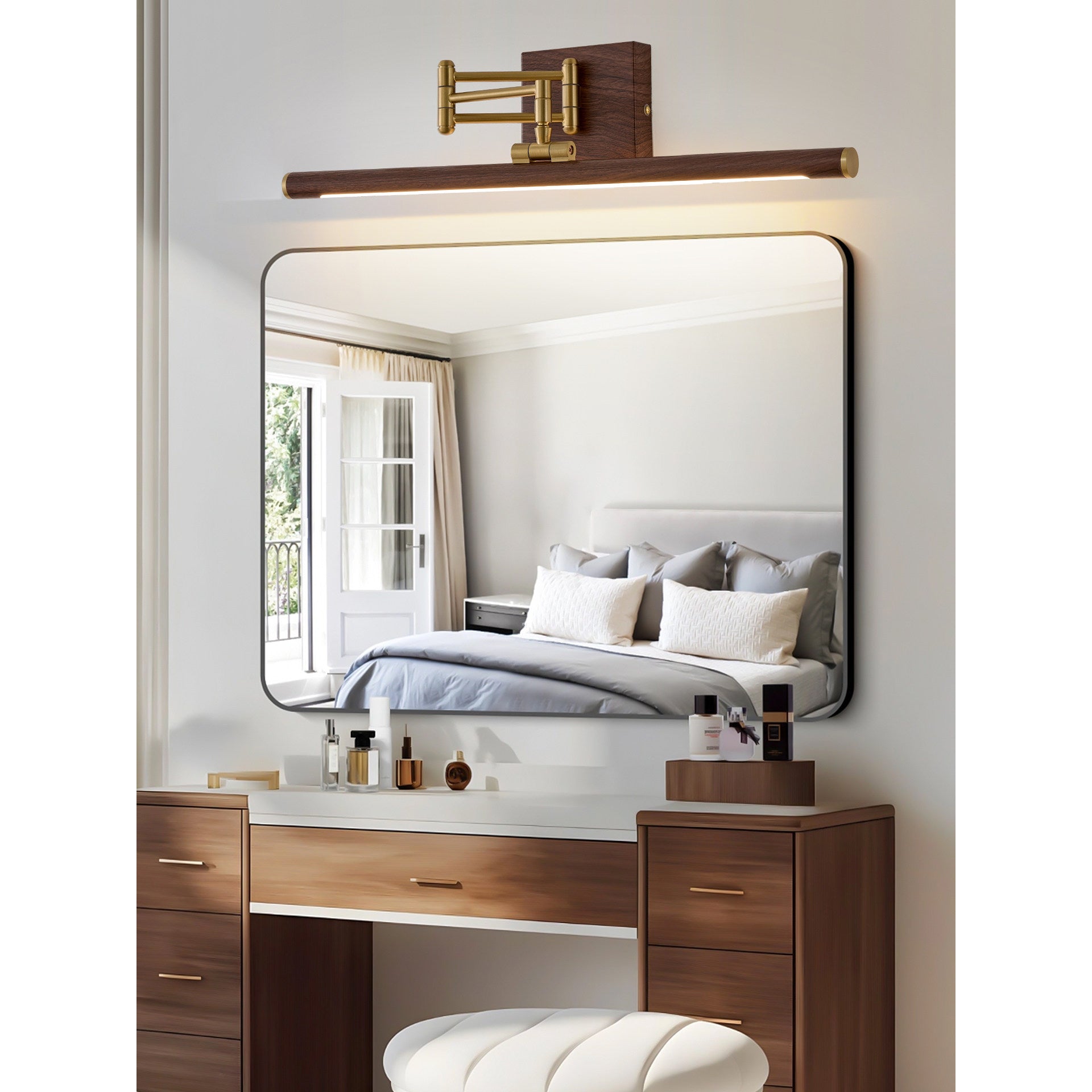 Hinkley Stokes Brass Wall Lamp