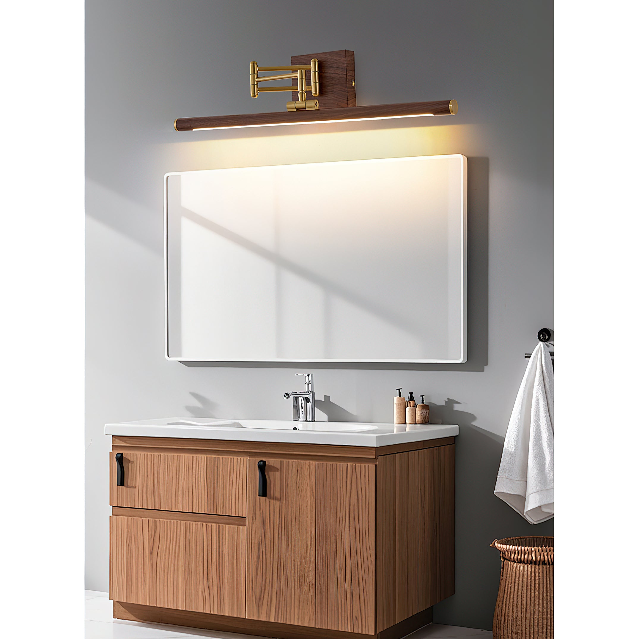 Hinkley Stokes Brass Wall Lamp