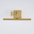 Charger l'image dans la visionneuse de la galerie, Hinkley Stokes Brass Wall Lamp

