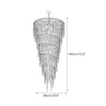 Load image into Gallery viewer, Hollywood Blvd Tiered Chandelier
