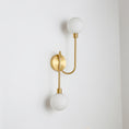 Load image into Gallery viewer, Holten Brass Armed Sconce
