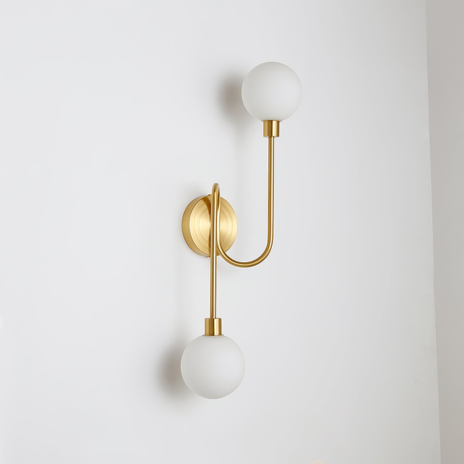 Holten Brass Armed Sconce