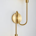 Load image into Gallery viewer, Holten Brass Armed Sconce
