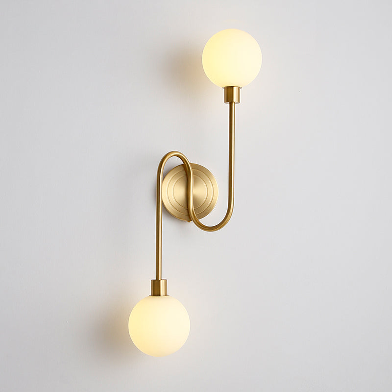 Holten Brass Armed Sconce