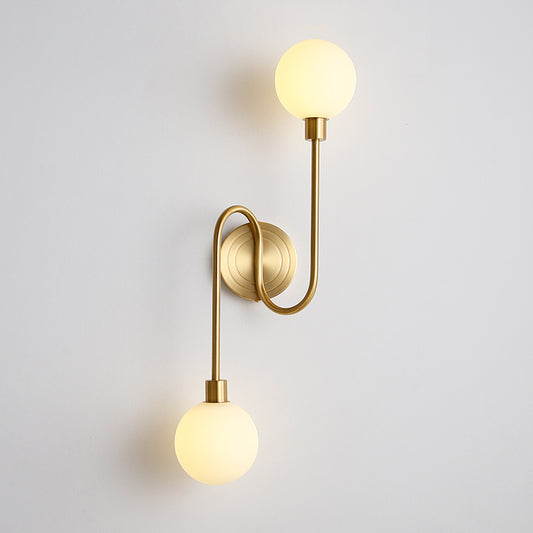 Holten Brass Armed Sconce – detail 4