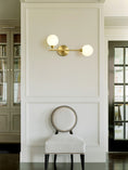 Load image into Gallery viewer, Holten Brass Armed Sconce
