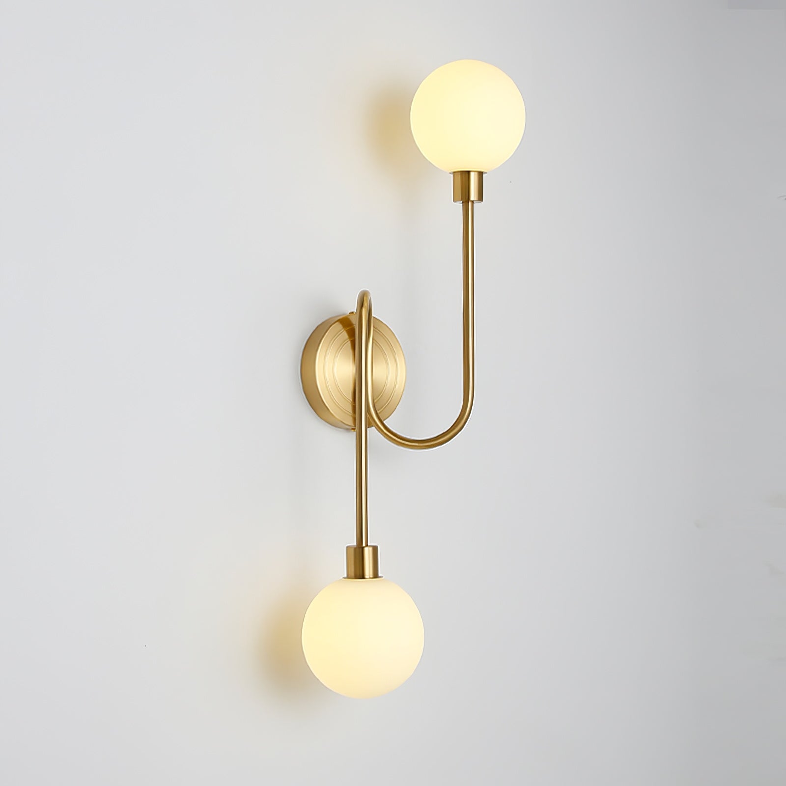 Holten Brass Armed Sconce