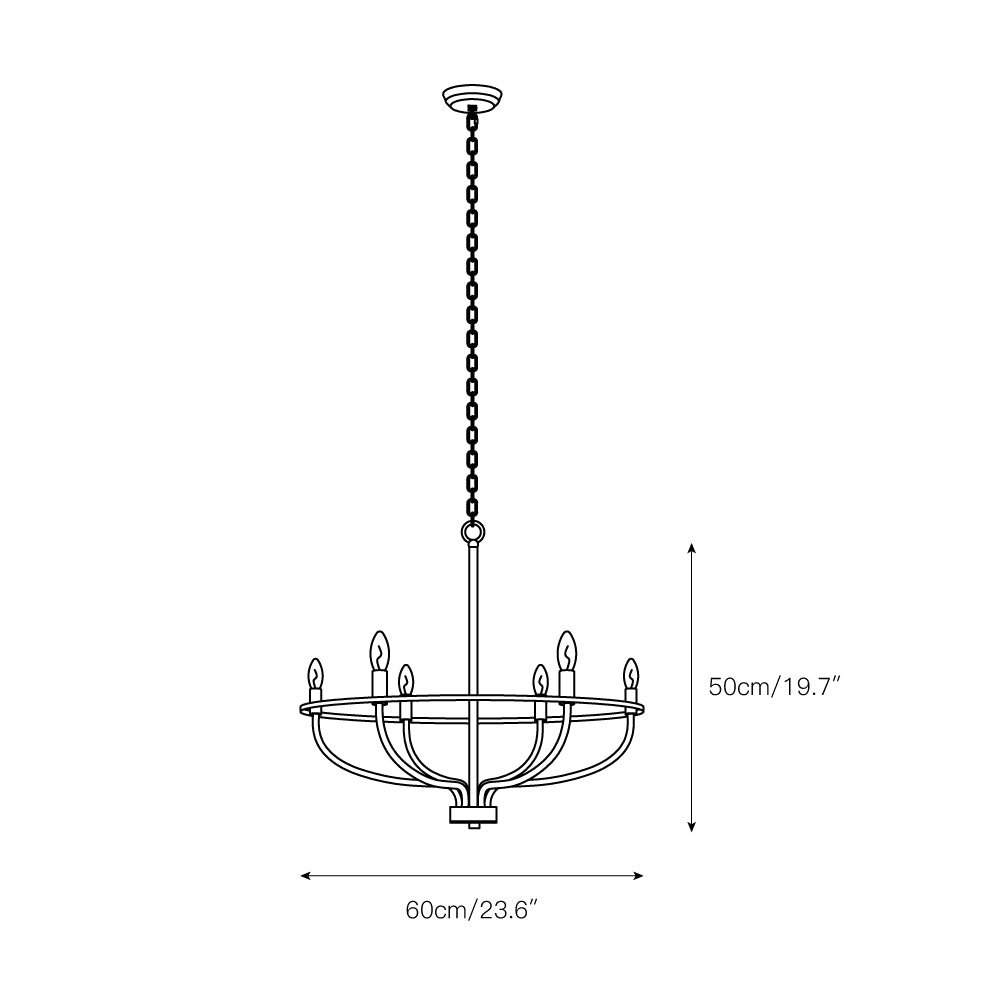 HomePlace Greyson Chandelier