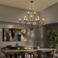 Load image into Gallery viewer, HomePlace Greyson Chandelier
