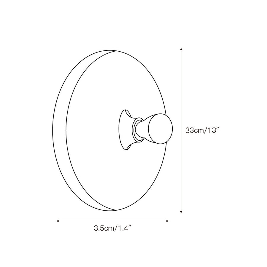 Honsel Leuchten Wall Lamp – detail 3 — Dimension drawings 1