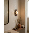 Load image into Gallery viewer, Horizon Travertine Wall Sconce
