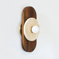 Load image into Gallery viewer, Horizon Travertine Wall Sconce
