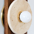 Load image into Gallery viewer, Horizon Travertine Wall Sconce
