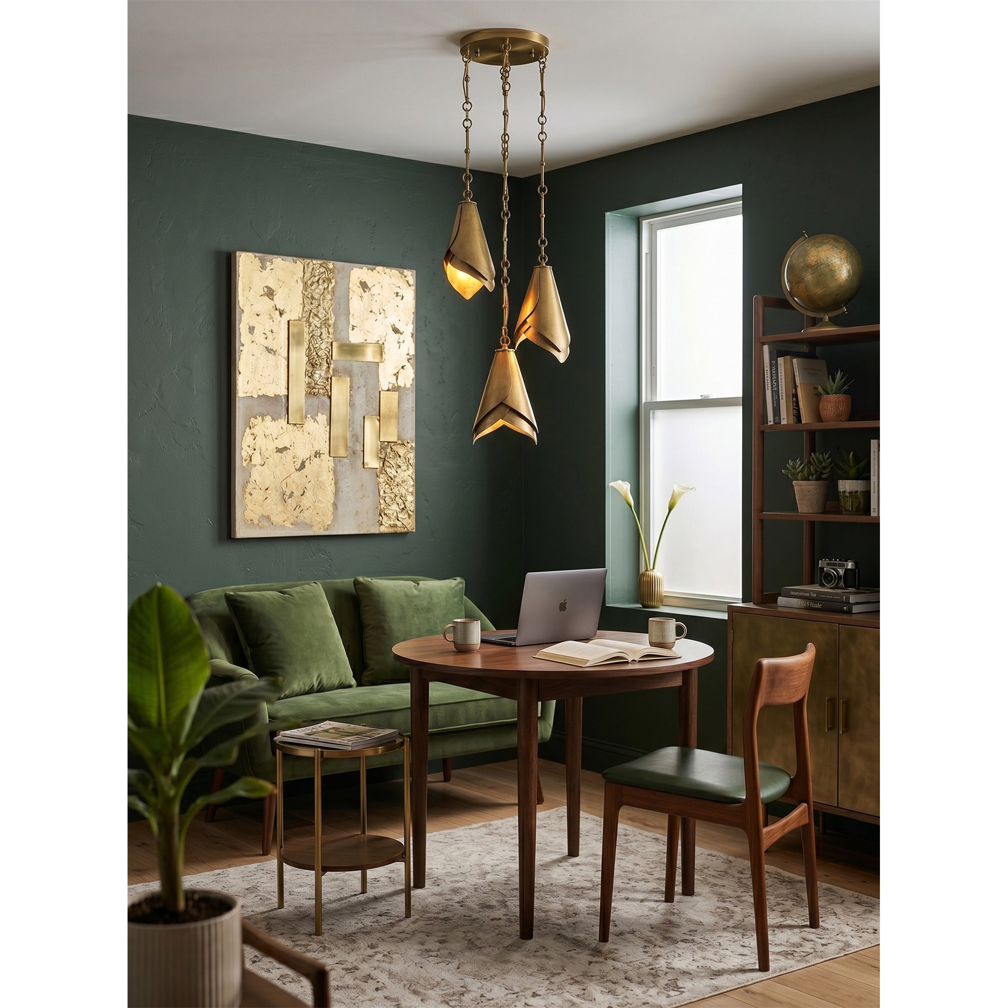 Horse Hoof Piel Pendant Lamp