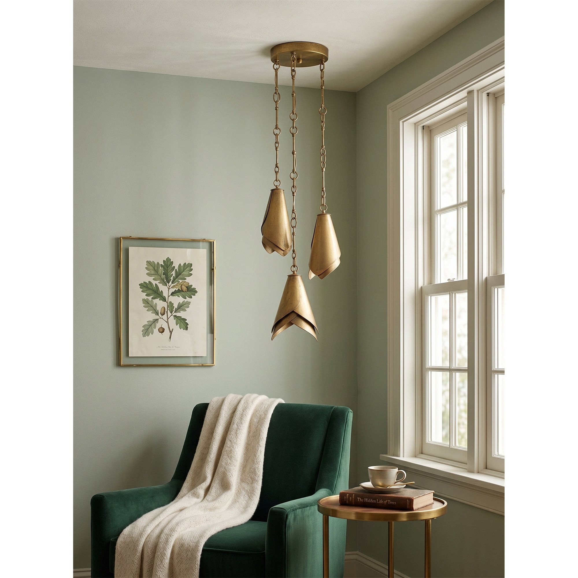 Horse Hoof Piel Pendant Lamp