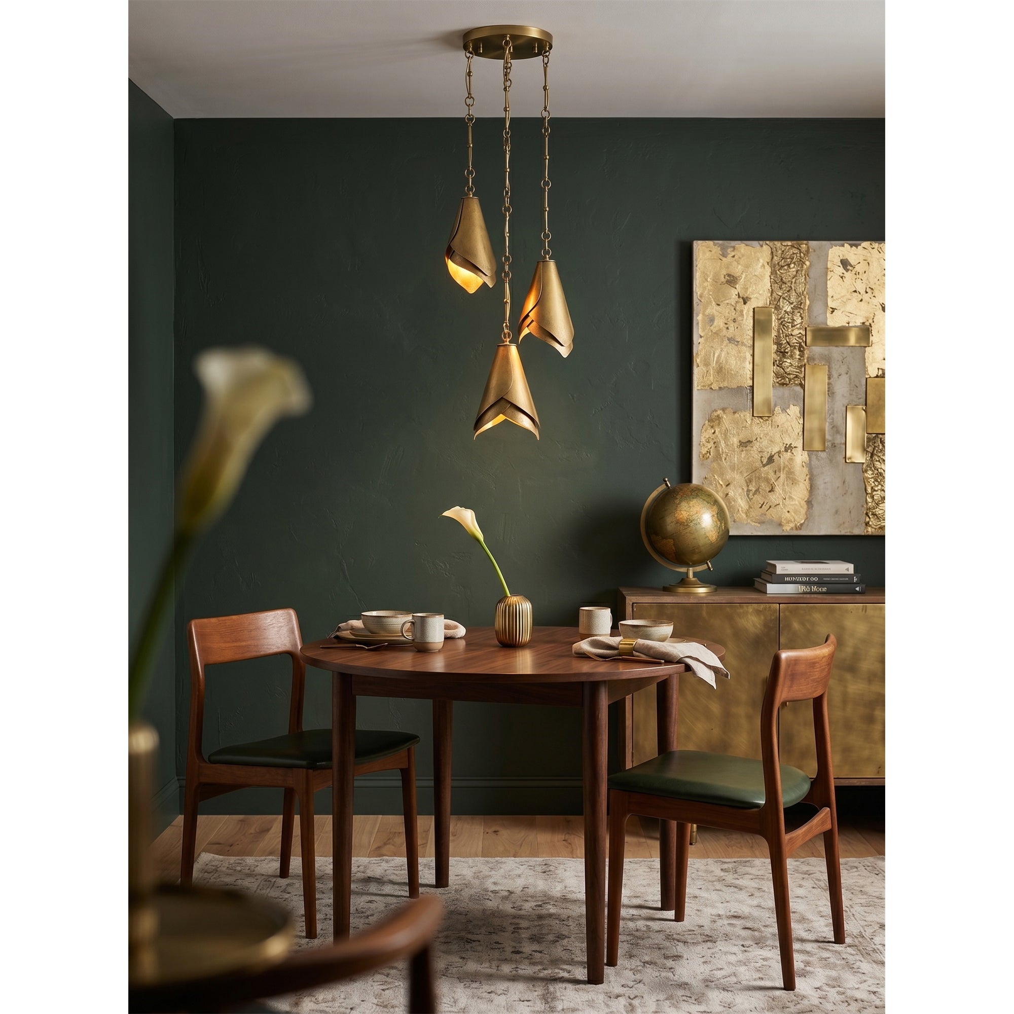 Horse Hoof Piel Pendant Lamp