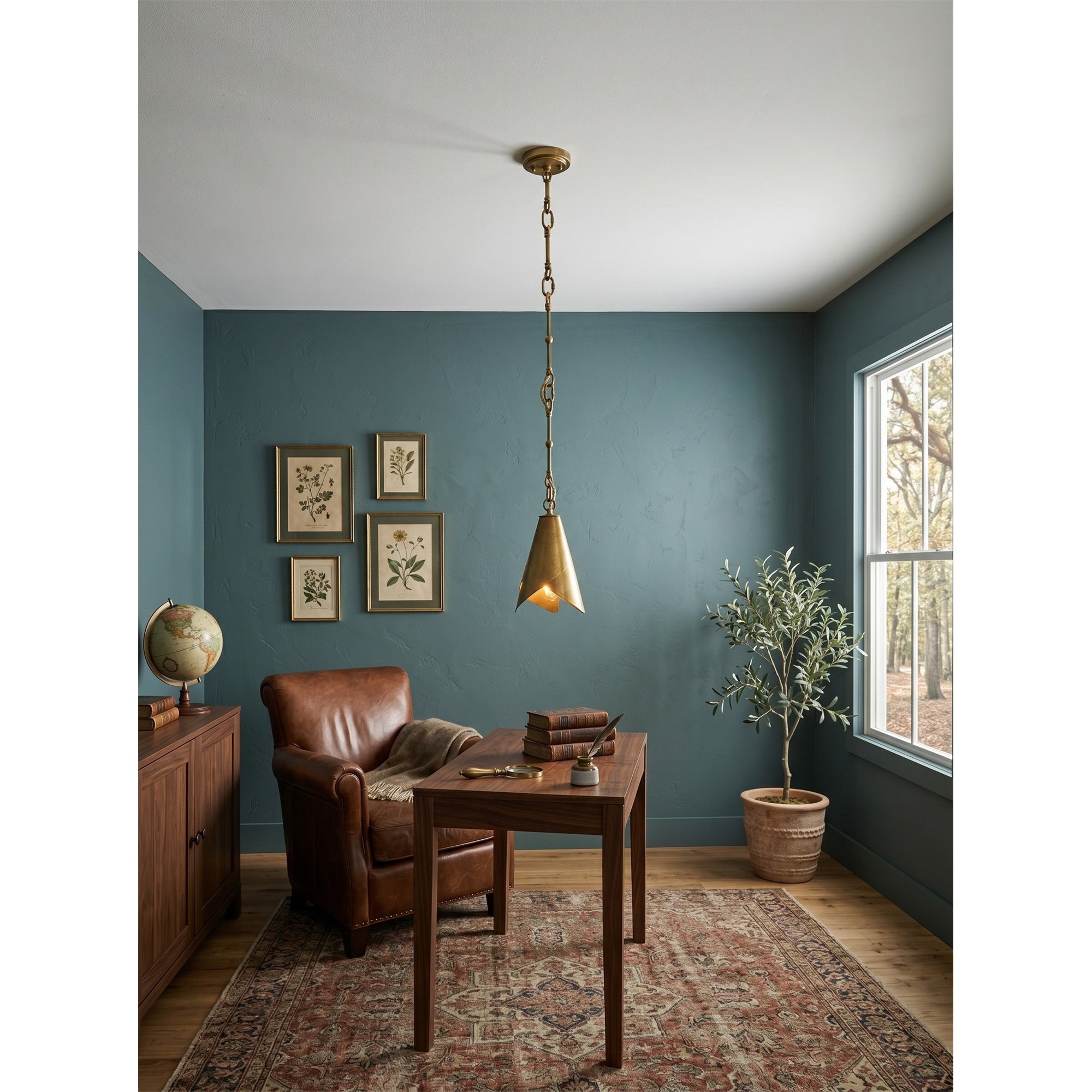 Horse Hoof Piel Pendant Lamp